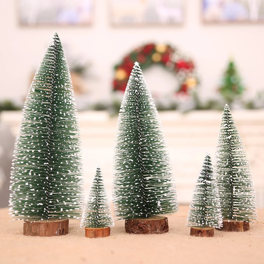 Christmas Decoration Christmas Tree Pine Tree with Wooden Base 10-30CM