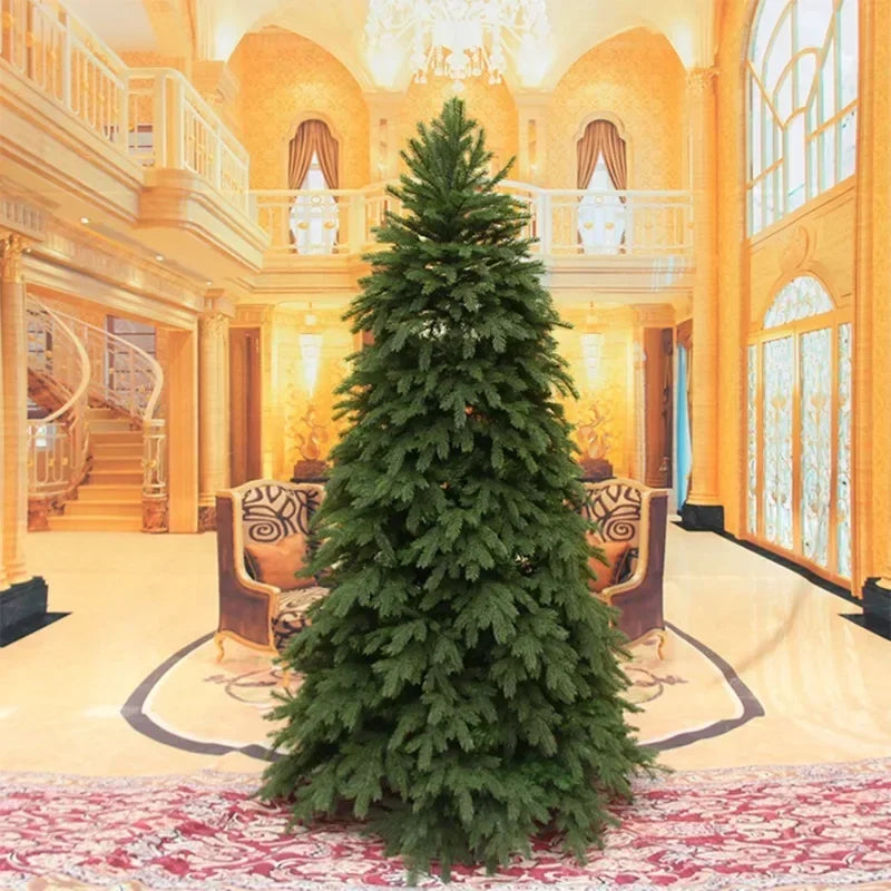 Full Artificial Christmas Tree Premium Luxury Encryption Large Green