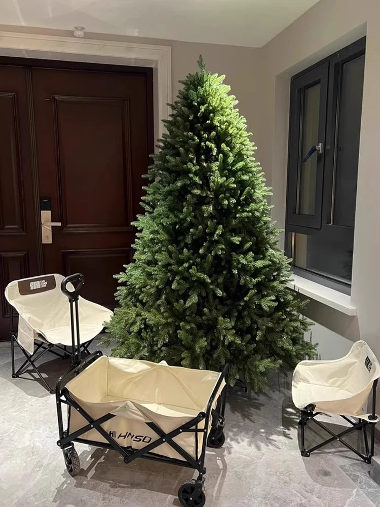Full Artificial Christmas Tree Premium Luxury Encryption Large Green