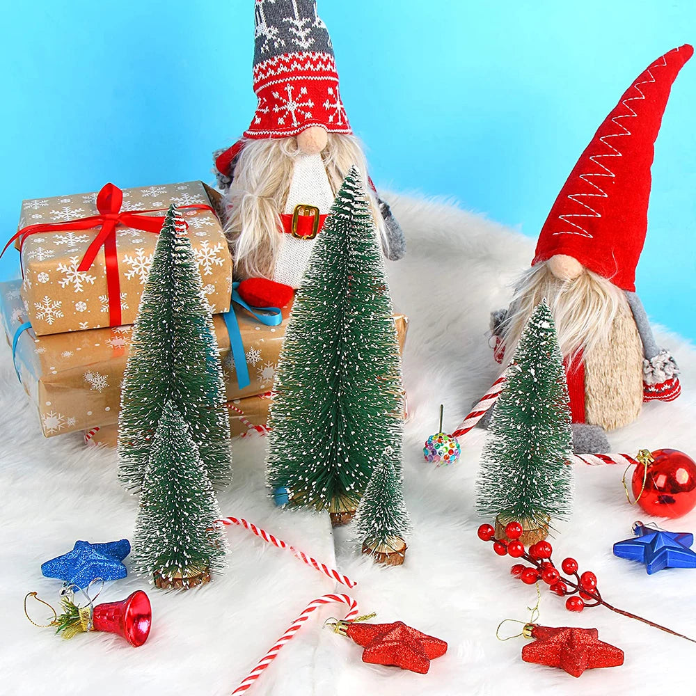 Christmas Decoration Christmas Tree Pine Tree with Wooden Base 10-30CM