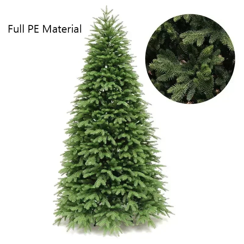 Full Artificial Christmas Tree Premium Luxury Encryption Large Green