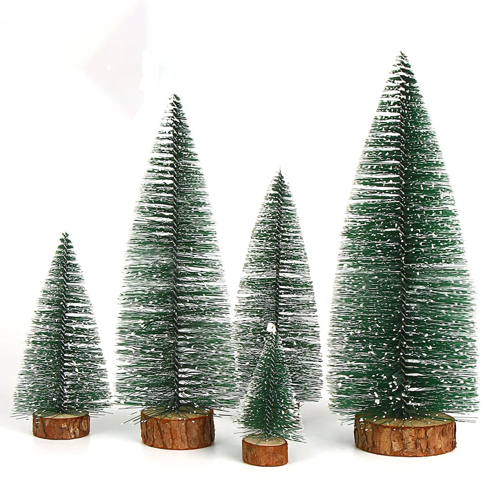 Christmas Decoration Christmas Tree Pine Tree with Wooden Base 10-30CM