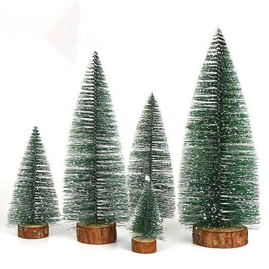 Christmas Decoration Christmas Tree Pine Tree with Wooden Base 10-30CM