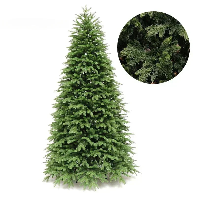 Full Artificial Christmas Tree Premium Luxury Encryption Large Green